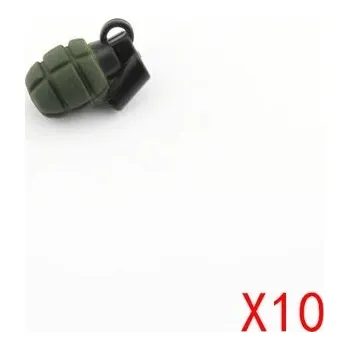 ostatní stavebnice Stavebnice vojenské kostky pro děti - dárek | lego styl komponenty - MK-Green-10PCS