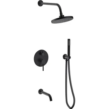 Vodovodní baterie Hopa Podomítkový sprchový set VEO černá (BABPVCZ)