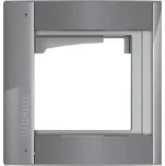 RÁMEČEK+ŠASÍ PRO 1MODULOVÝ PANEL SFERA, OCEL BTICINO 350213