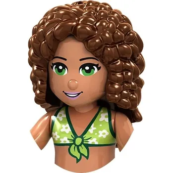 Dřevěná hračka Filmové postavičky a stavební bloky pro děti - F037