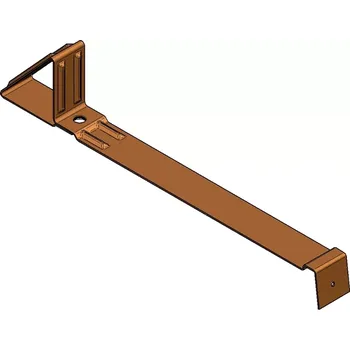 Protisněhový hák SGN030 Nelskamp Nibra G10 RAL 8017 (hnědá)