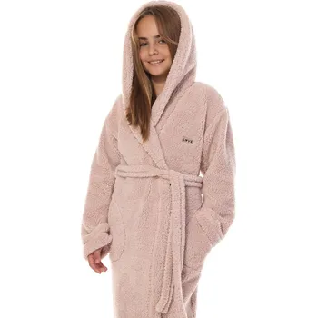 Chlapecký župan Dětský župan L&L 2432 béžový 134/140