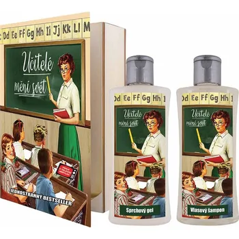 Kosmetická sada DÁRKOVÉ BALENÍ -KNIHA UČITELÉ MĚNÍ SVĚT