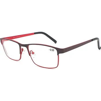 Brýle na čtení Dioptrické brýle V3046 / -2,50 red