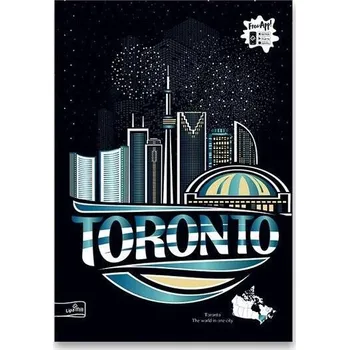 Sešit Sešit A4, MAR-MAR Metallic Cities2022, linkovaný