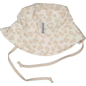 Klobouk Dětský bambusový klobouk proti slunci Soft beige leo Geggamoja Velikost: 52-58cm (2-6 let)