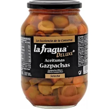 oliva Sacesa Zelené olivy Gazpacha se zeleninou 850 g sklo