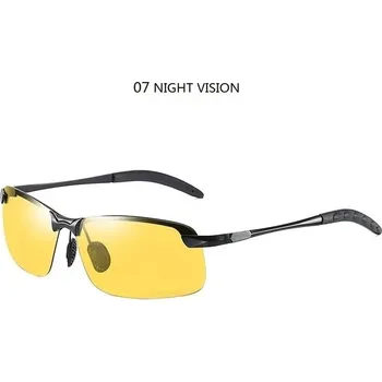 Sluneční brýle Luxusní polarizační sluneční brýle pro muže UV400 - 07 NOČNÍ VIDĚNÍ