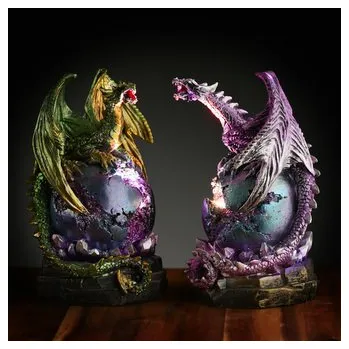 Figurka Figurka LED - Temné legendy - Dračí vejce na podstavci