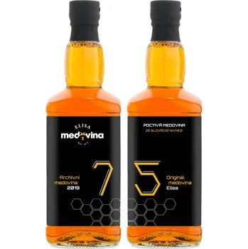 Medovina Medovina Elisa - dárek k 75. narozeninám 2x 0,5 l 11%