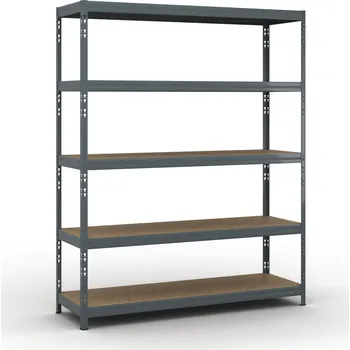 Dílenský regál Policový regál 1966x1600x500 mm, nosnost 350kg