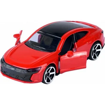 autíčko Audi RS E-Tron GT 2021 1:64 - Majorette Audi GT RS E-Tron + Sběratelská karta - model auta 1/64