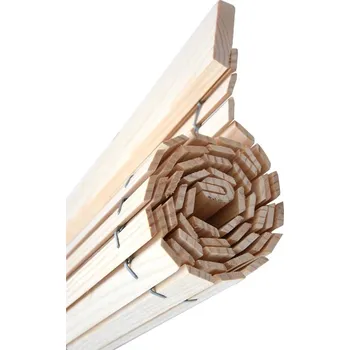 Roleta Vingo Dřevěná roleta na pergolu Šířka rolety: 120 cm, Rozvin rolety: 100 cm