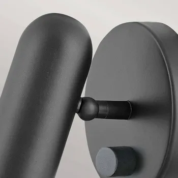 Lampička HINKLEY Nástěnné bodové svítidlo LED Dax se stmívačem, černé černá 1 x 8 W LED - Doprava zdarma