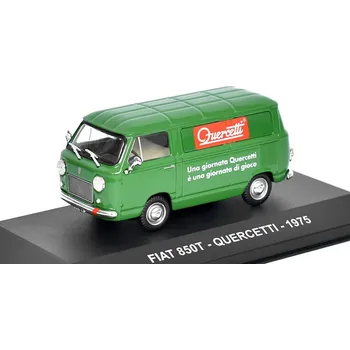 autíčko DeAgostini FIAT 850T Quercetti 1975 - 1:43 časopis s modelem FIAT 850 T Quercetti 1975 - kovový model