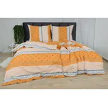 Bavlněné povlečení BASIC GARETA broskvové