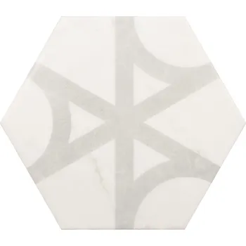 Dlažba EQUIPE CARRARA EQ VEN023103 20 x 17,5 x 1 bílá 0,71 m2