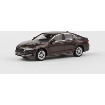 autíčko Škoda Octavia IV 2020 hnědá 1:43 Škoda Octavia 4 - kovový model