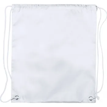 Reklamní Miruk vak na stažení šňůrkou, bílá