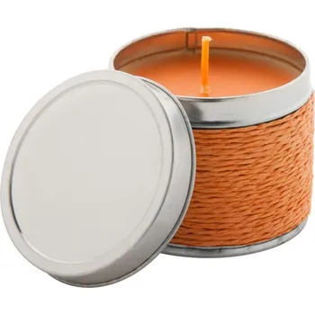 Svíčka Reklamní Scendle vonná svíčka, pomeranč, oranžová