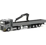 Iveco S-Way ND s jeřábem 1:87 - Herpa Iveco S-Way - sběratelský model 1/87