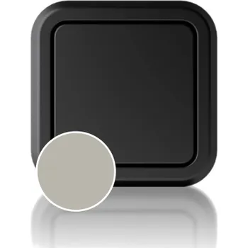 Interiérové dveře Čelní úchyt PUSH - hranatý - nikl matný Varianta: Sni-matný nikl - pro desku tl. 25 - 30 mm