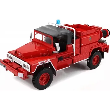 autíčko ACMAT TPK 4x4 1985 - Hasiči - 1:43 časopis s modelem ACMAT TPK Tanker Truck - kovový model auta