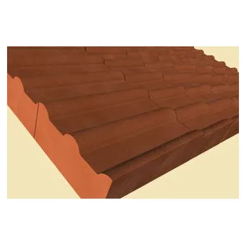 Střešní krytina KMB Beta prima hnědá taška pultová okrajová levá