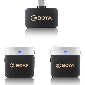 Mikrofon Mikrofon Boya BY-M1V4 pro Android smatphony USB-C, dvoukanálový