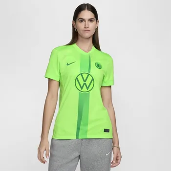 Dámské tričko Nike Wolfsburg Home Shirt 2024 2025 Womens Green 12 (M)