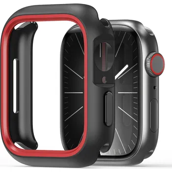 Příslušenství k chytrým hodinkám DuxDucis Ochranný kryt na Apple Watch 45mm - DuxDucis, Bamo Black/Red