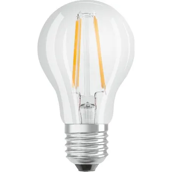 Lampička OSRAM LED retrofit E27 6,5W Filament 827 806lm 2ks čirý