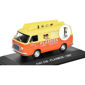 autíčko Fiat 238 PLASMON 1967 - 1:43 - DeAgostini časopis s modelem Fiat 238 PLASMON 1967 - kovový model auta