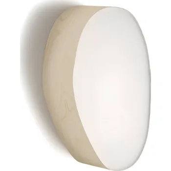 Lampička LZF LamPS LZF Guijarro Malé nástěnné svítidlo LED, slonová kost slonová kost, bílá LED 12 W celkem - Doprava zdarma