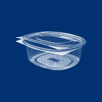 Jednorázové nádobí Guillin Miska s integrovaným víčkem PET 1500ml 177/144/70mm 50ks