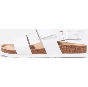 Dámské sandále Vasky Sany White - Pánské kožené sandály bílé | česká výroba ze Zlína 47 EU