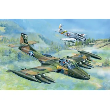 Plastikový model US A-37A Dragonfly - Trumpeter 02888