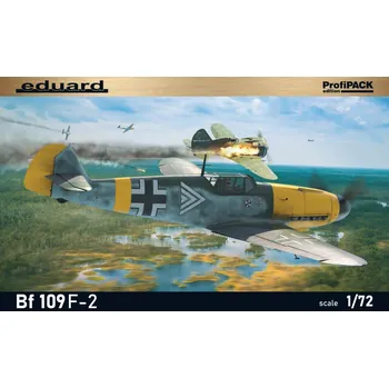 Plastikový model Bf 109F-2 (PROFIPACK) - Eduard 70154
