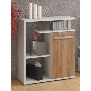 police Regál LEHUA 1D, craft bílý/craft zlatý, 5 let záruka + vyzvednutí ZDARMA