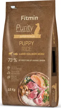 Krmivo pro psa Fitmin Dog Purity Rice Puppy Lamb&Salmon