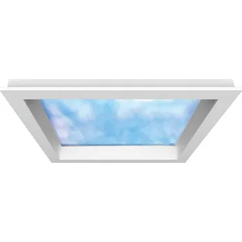 Lampička Hera LED panel Sky Window 60x60cm s montážním rámem bílá LED 112 W celkem - Doprava zdarma
