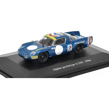 autíčko Renault Alpine prototype A 210 1966 1:43 - Eligor časopis s modelem Alpine prototype A210 1966 - kovový model