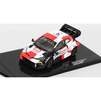 autíčko Toyota GR Yaris Rally1 #18 Rally Estonia 2022 1:43 Toyota GR Yaris Rally 1 No.18 Rallye Estonsko 2022 Katsuta / Johnston - kovový model auta