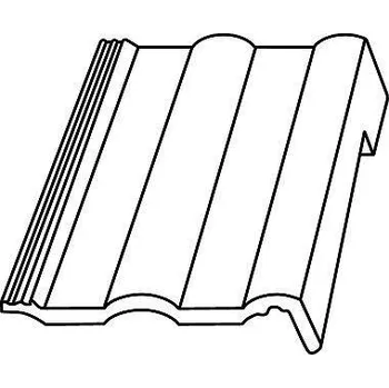 betonová krytina Bramac Classic Protector Plus taška pultová krajní levá tmavohnědá (2023)