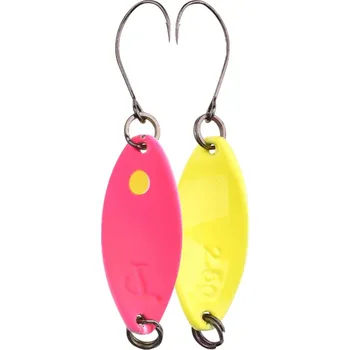 Umělá nástraha SPRO rotační třpytka Trou Master Incy Spin Pink/Yellow 2,5g