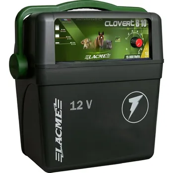 Ohradník Ohradníkový akumulátorový zdroj CLOVERT B10, 1J 12V (9V)
