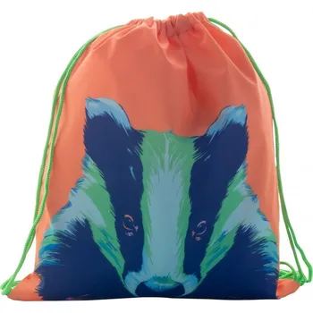 Reklamní CreaDraw Kids vak na stažení šňůrkou pro děti, zelená