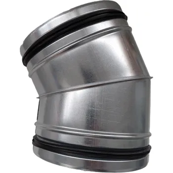 Ventilace Oblouk segmentový 15° Ø280