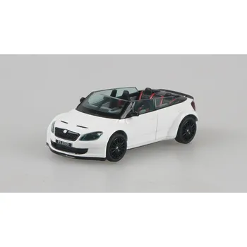 autíčko Škoda Fabia RS2000 Concept Car bílá 1:43 Škoda Fabia RS2000 Concept Car - kovový model auta