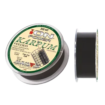 Rybářský vlasec AWA-S ION POWER KARPUM FEEDER 300m - 0,261mm 8,60kg